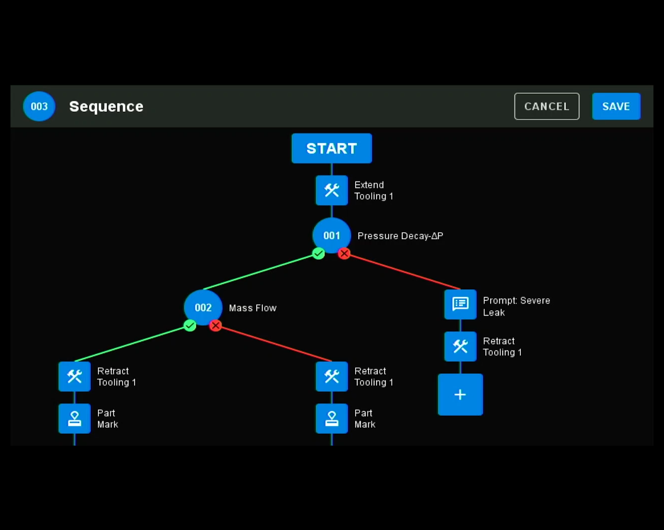 Visual Test Sequence Creator